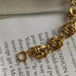 Vintage gold tone bracelet