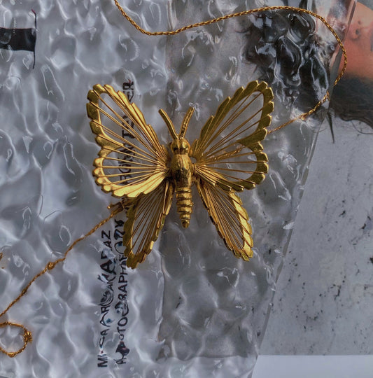 Vintage Monet "butterfly" brooch