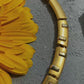 Vintage gold tone necklace