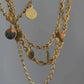 Vintage necklace with coins